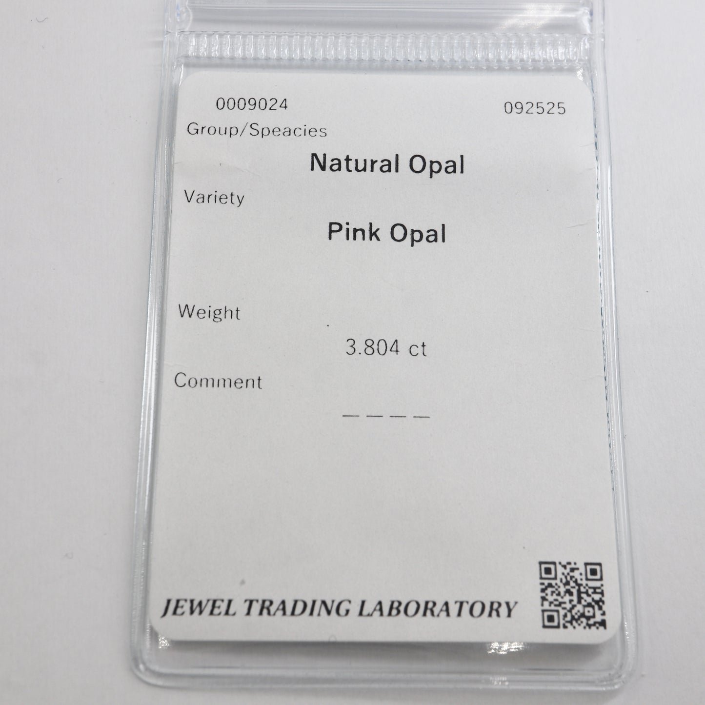 【ピンクオパール3.804ct】【K088】