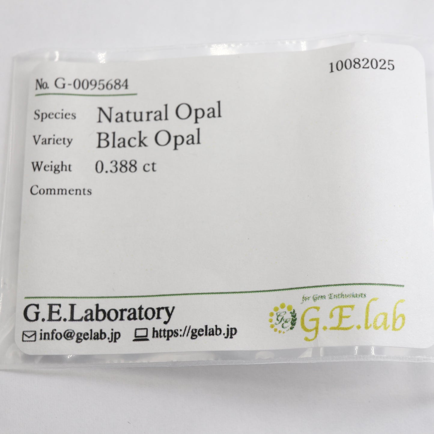 【ブラックオパール0.388ct】【J062】