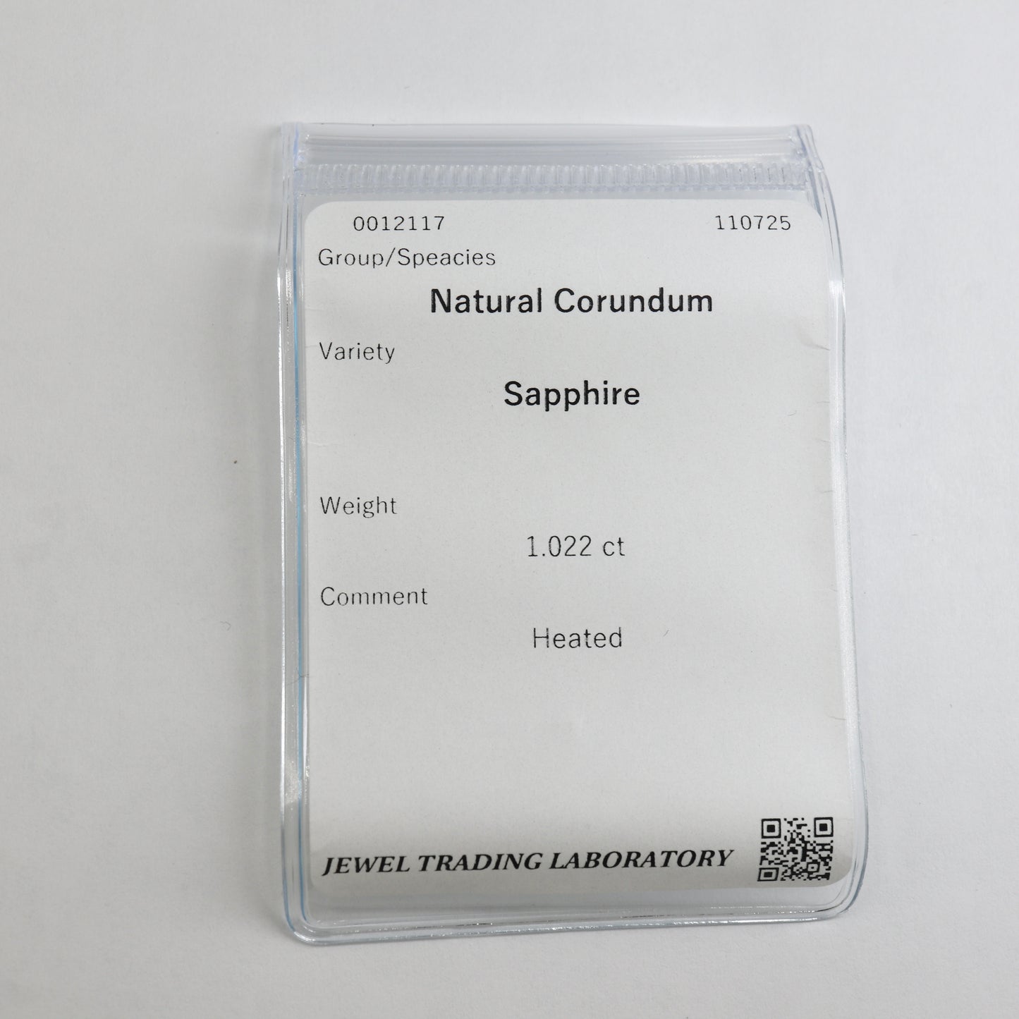 【サファイア1.022ct】【I067】