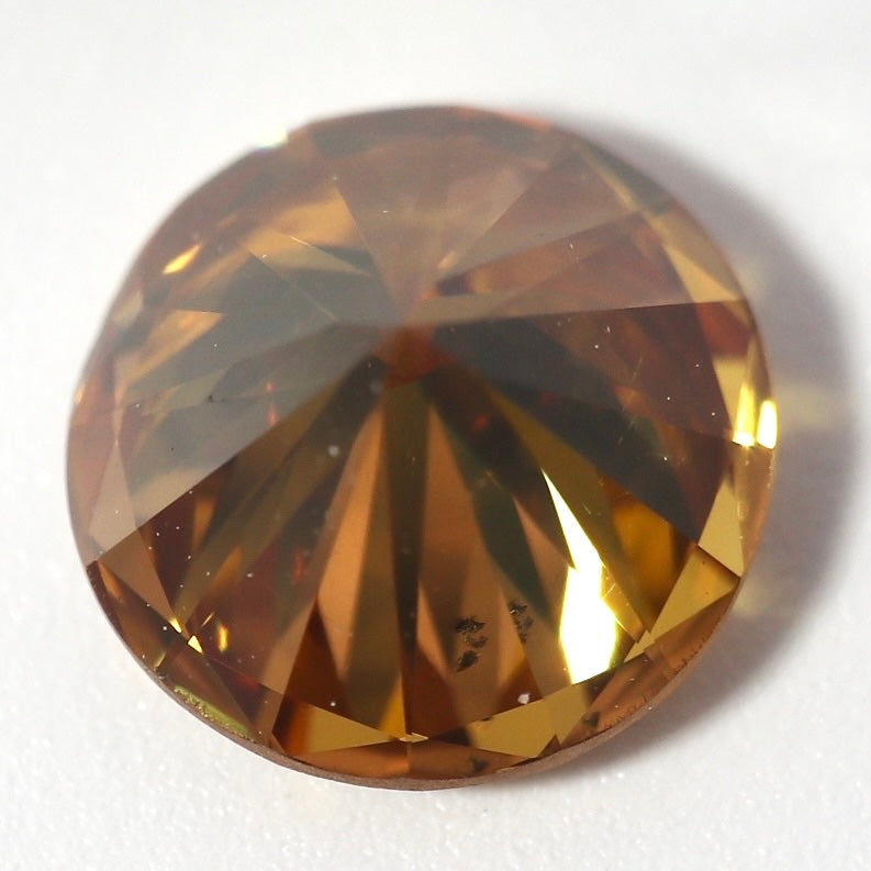 【オレンジダイヤモンド 0.65ct】ソーティングなし【S111】