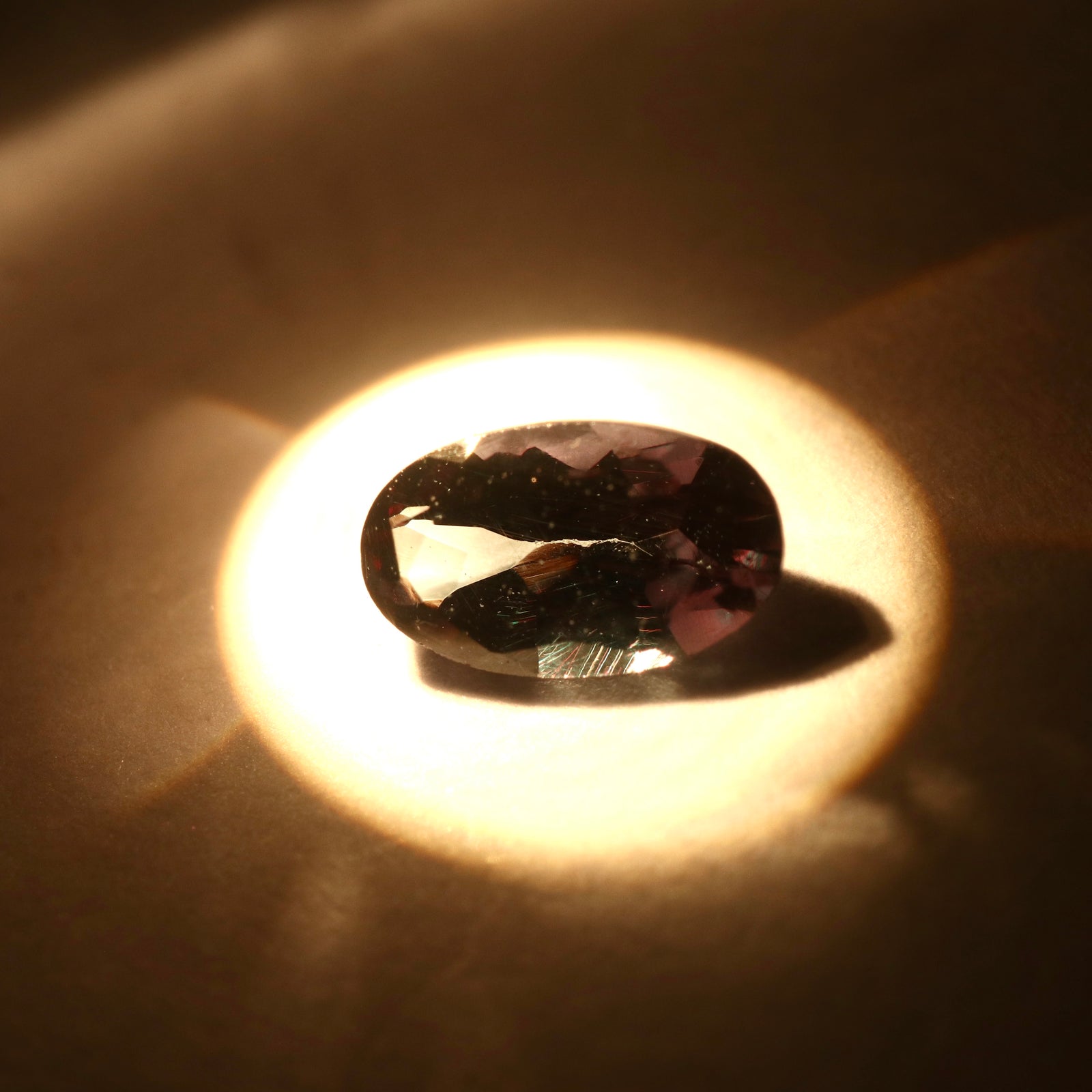 【カラーチェンジガーネット0.265ct】【Q020】