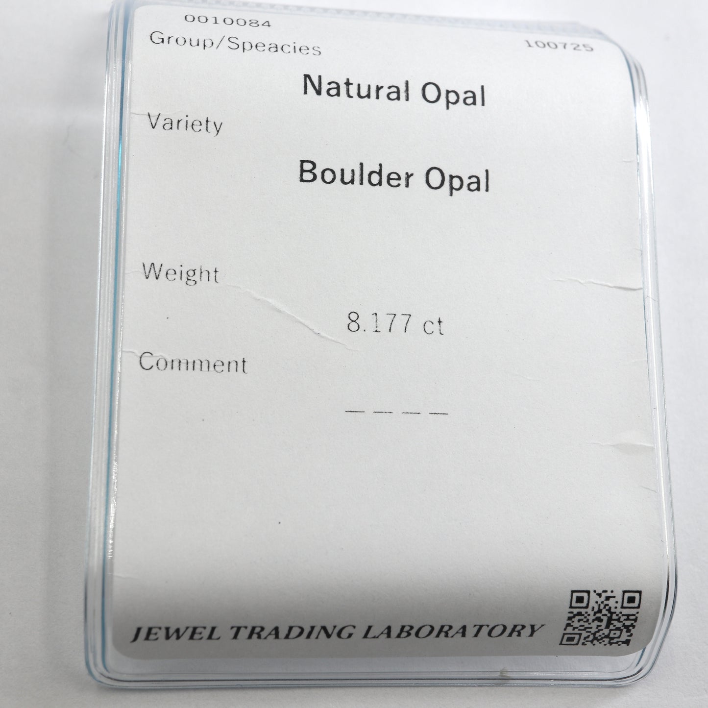 【ボルダーオパール8.177ct】【H072】