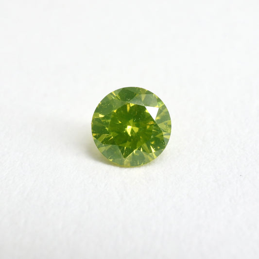 【イエローダイヤモンド0.11ct】【G060】
