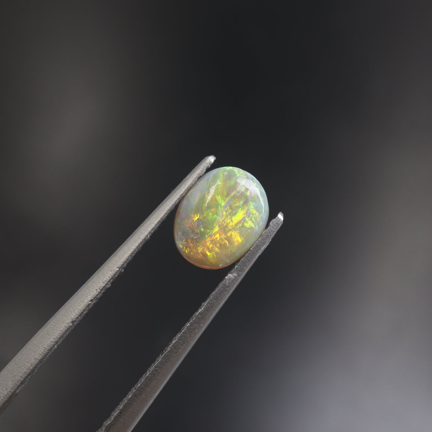 【天然ブラックオパール0.449ct】【O091】