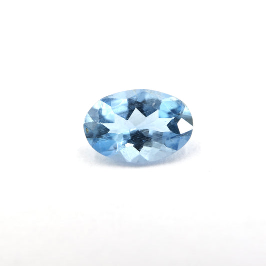 【アクアマリン(サンタマリア)0.338ct】【N010】