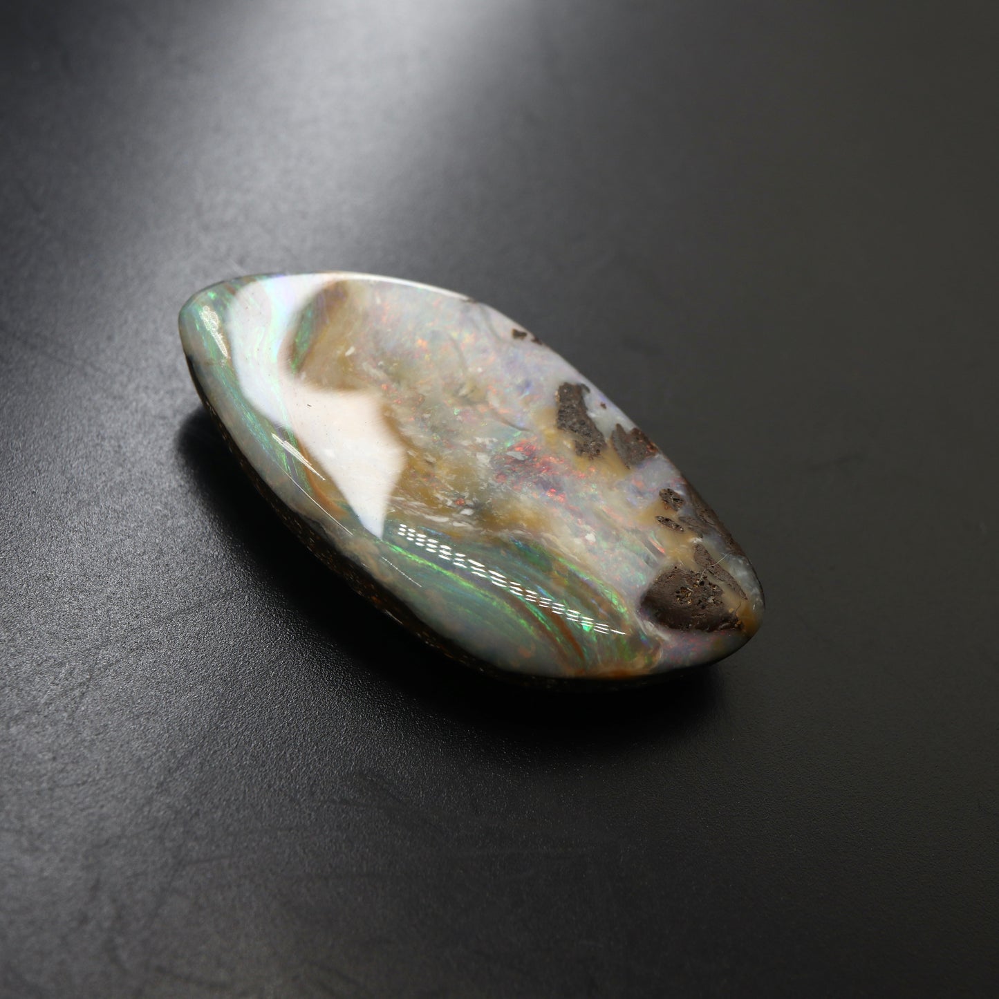 【天然ボルダーオパール17.556ct】【M091】