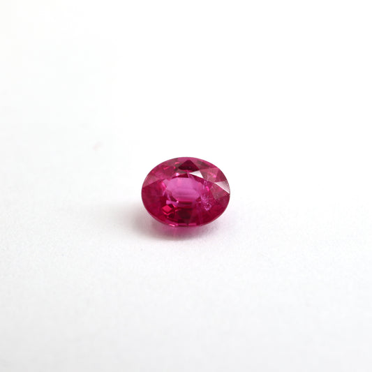 【天然ルビー0.559ct】【O086】