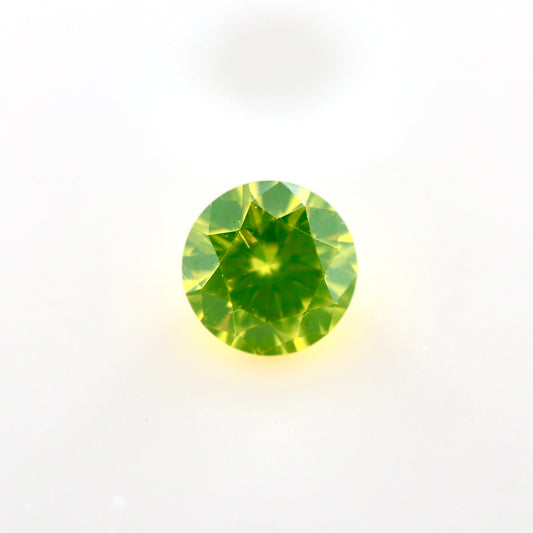 【イエローダイヤモンド0.11ct】【B093】