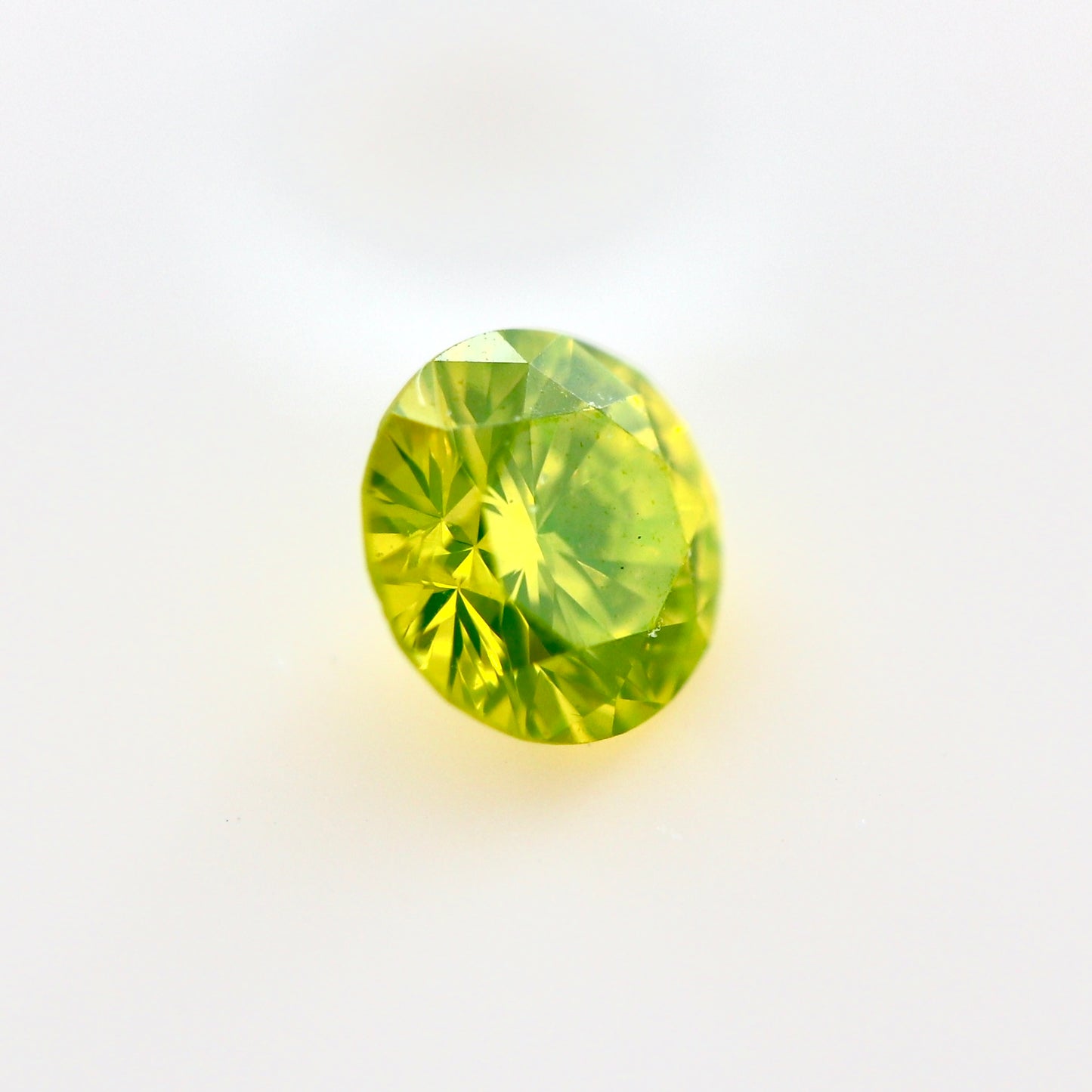 【イエローダイヤモンド0.11ct】【B093】