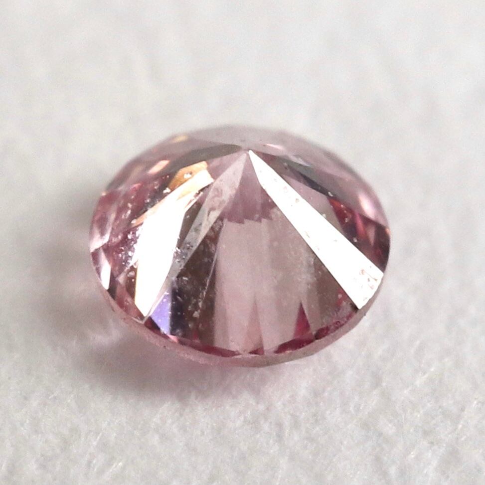 【天然ピンクダイヤモンド　0.028ct 】ポケシュンプレミアム （3/8掲載）【D213】